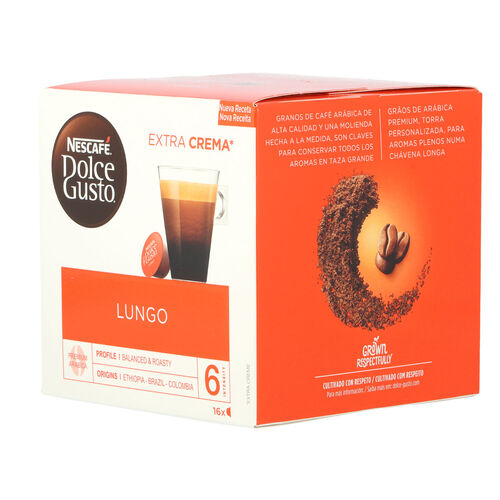 CAFE DOLCE GUSTO LONGO 16 CAPSULAS image number