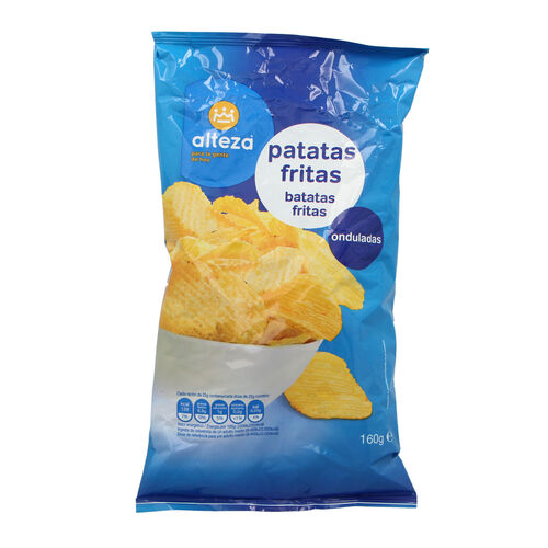Patatas ALTEZA onduladas 160g image number
