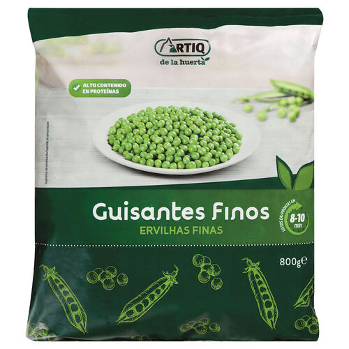 GUISANTES FINOS ARTIQ CONGELADOS 800g image number