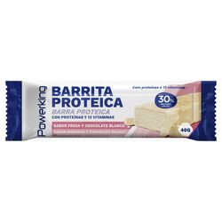 Barrita fresa choco POWERKING 40g