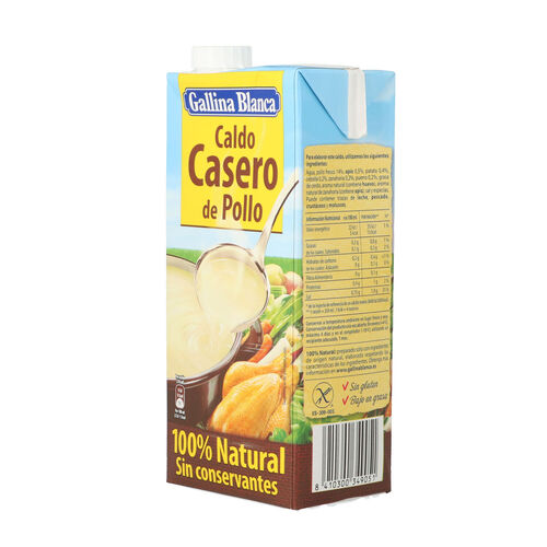Caldo de pollo GALLINA BLANCA 1L image number