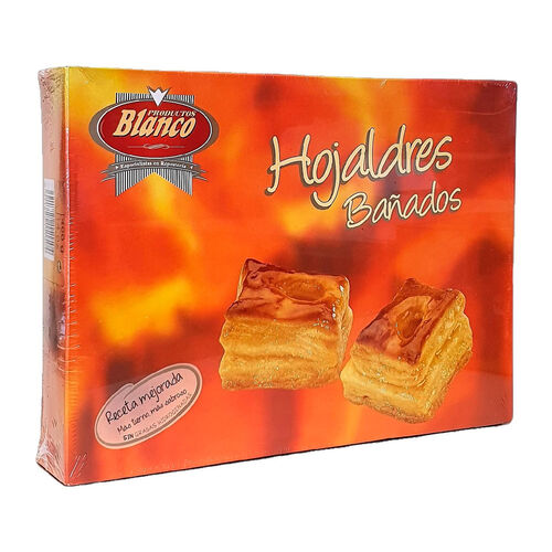 Hojaldres bañados PRODUCTOS BLANCO 400g image number