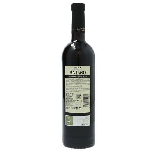 Vino tinto DOCa Rioja ANTA&Ntilde;O 750ml image number