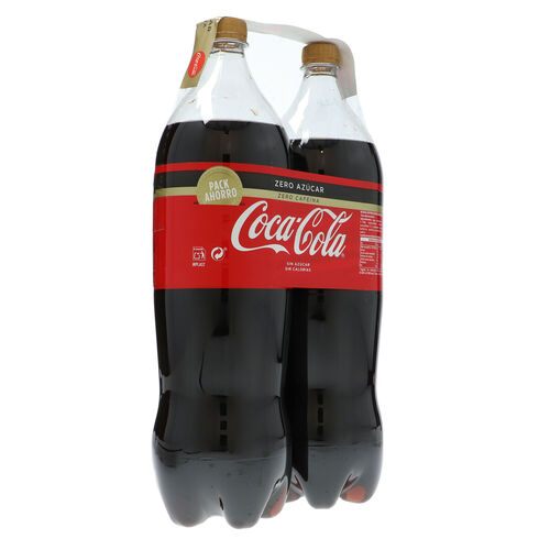 Refresco COCA COLA Zero Zero 2L 2uds image number