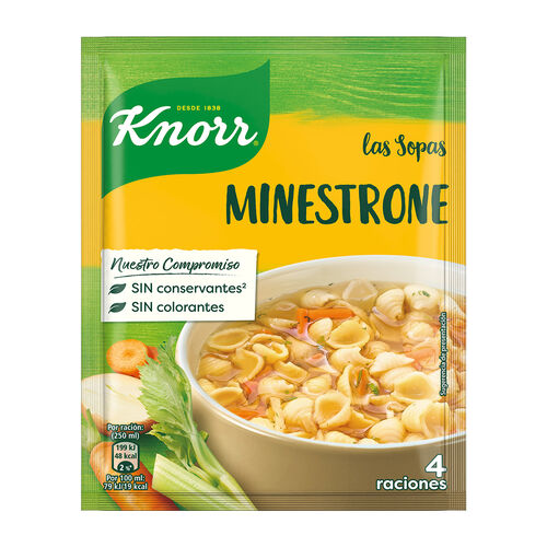 SOPA MINISTRONE KNORR 59g image number