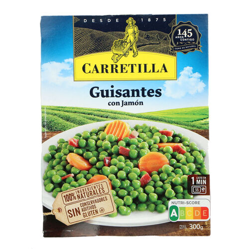 GUISANTES CON JAMON CARRETILLA 240g image number