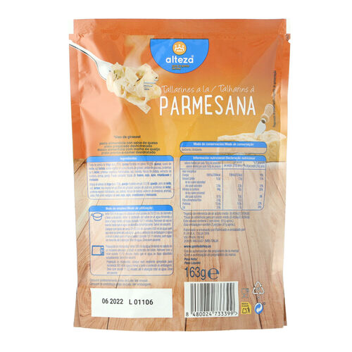 Tallarines ALTEZA parmesana 163g image number