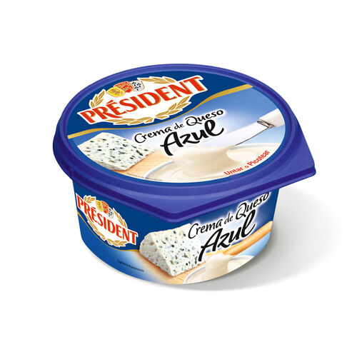 QUESO AZUL EN CREMA PRESIDENT 125g image number
