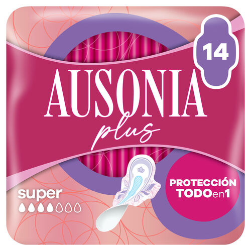 COMPRESA AUSONIA ULTRAFINA NOCHE 10uds image number