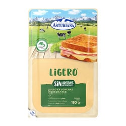 Queso en lonchas Ligero ASTURIANA 180g