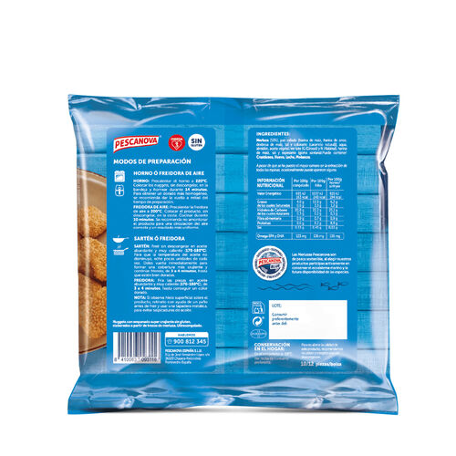 Merluza congelada nuggets PESCANOVA 300g image number