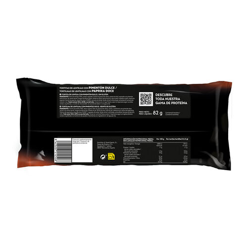 Tortitas con piment&oacute;n suave BICENTURY 82g image number