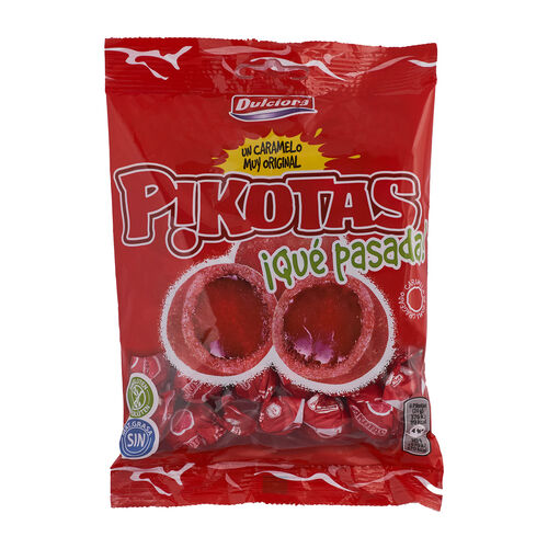 Caramelos pikotas de cereza DULCIORA 100g image number