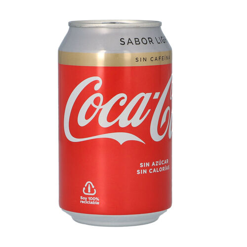 COCA COLA LIGHT SIN CAFEINA 33cl image number