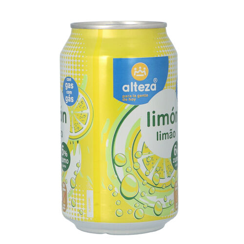 Refresco limon 6% zumo ALTEZA lata 33cl image number