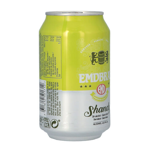 Cerveza EMDBRAU SHANDY lata 33cl image number