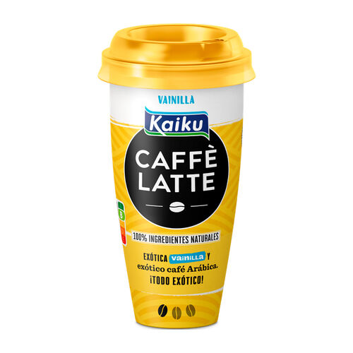 Caff&eacute; Latte vainilla KAIKU 230ml image number