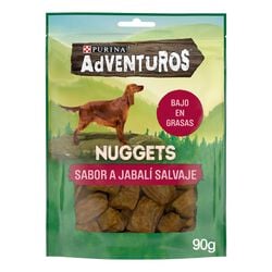 SNACK PARA PERRO NUGGETS SABOR A JABALÍ ADVENTUROS 90g
