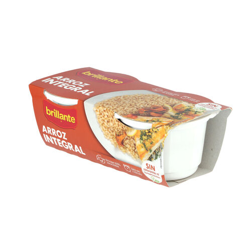Arroz BRILLANTE Integral 125g pack 2 image number