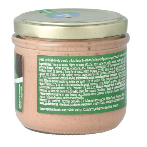 PATE ALTEZA FINAS HIERBAS 160g image number