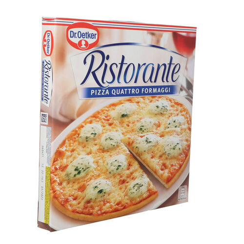 Pizza congelada quattro formaggi RISTORANTE 340g image number