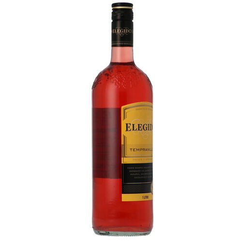 Vino rosado ELEGIDO tempranillo botella 1L image number