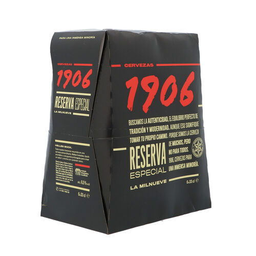 CERVEZA RESERVA 1906 6X33cl image number