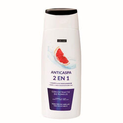 Champu anticapaspa 2 en 1 para todo tipo de cabello con extracto de pomelo CROWE 400ml
