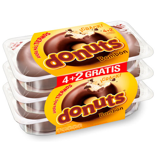 DONUTS bomb&oacute;n pack 4uds image number