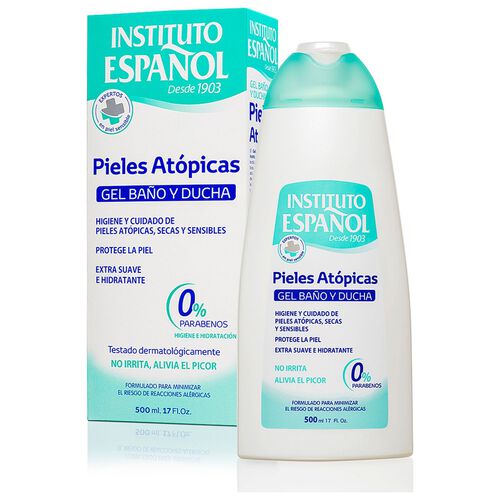 Gel de ba&ntilde;o pieles atopicas INSTITUTO ESPA&Ntilde;OL 500ml image number