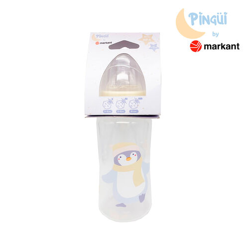 Biberon con tetina de silicona 3 posiciones ping&uuml;i 360ml image number