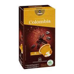 Caf&eacute; Espresso Colombia ALTEZA 20 c&aacute;psulas