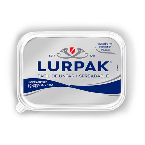 MANTEQUILA CON SAL LURPAK 200g image number