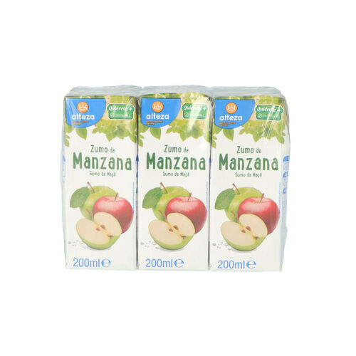 ZUMO DE MANZANA 100% ALTEZA 6X200ml image number