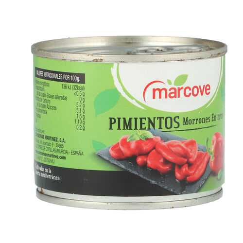 PIMIENTOS MARCOVE 185g image number