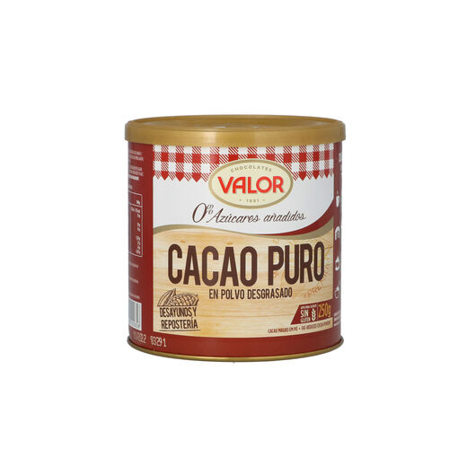 Cacao Puro sin az&uacute;car VALOR 250g image number