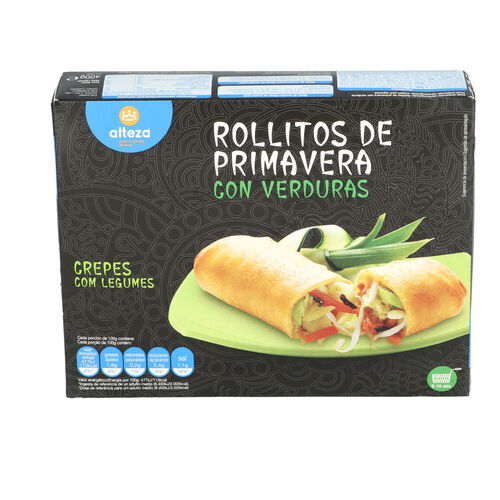 ROLLITOS DE PRIMAVERA CON VERDURAS ARTIQ 300g image number