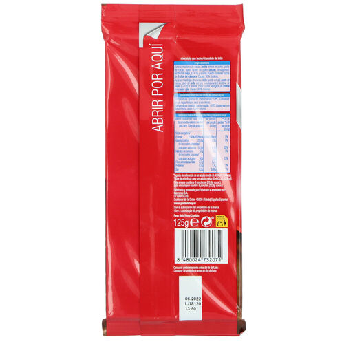 CHOCOLATE LECHE ALTEZA 125g image number