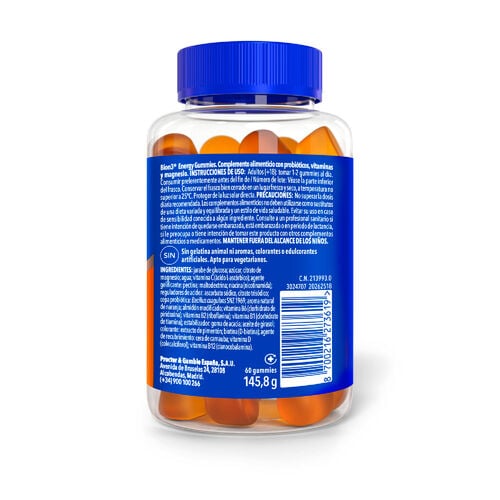 Gominolas vitaminas B12, C y D BION3 60uds image number