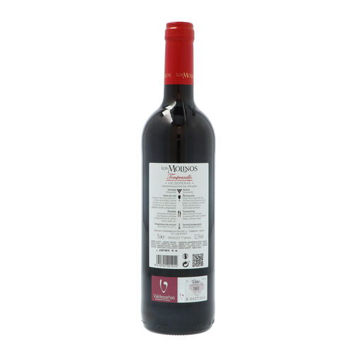 Vino tinto DO Valdepe&ntilde;as LOS MOLINOS 750ml image number