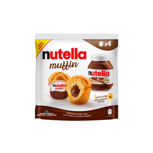 Muffins rellenos de NUTELLA 4x69g image number