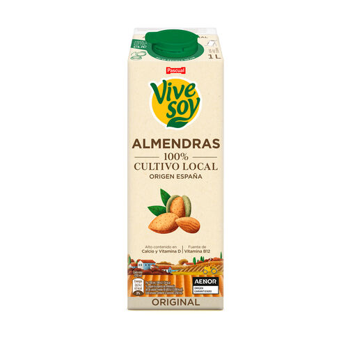 Bebida de almendra VIVESOY 1L image number