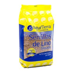 SEMILLAS DE LINO DORADO NATURTIERRA EL CLÉRIGO 400g