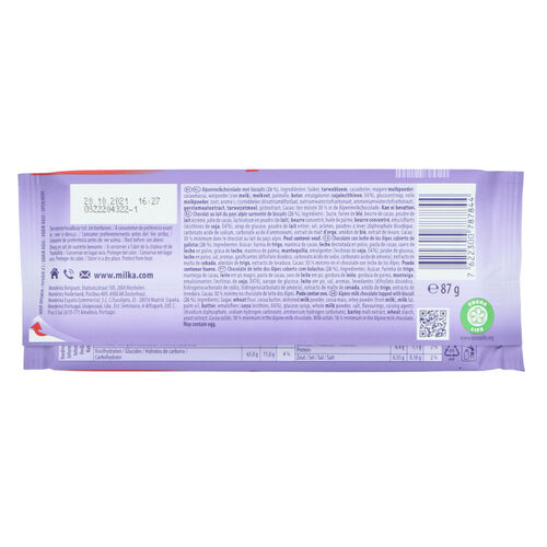 Chocolate sandwich lu MILKA 87g image number