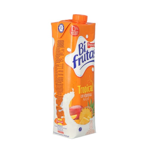 FRUTA + LECHE BIFRUTAS PASCUAL TROPICAL 1L image number
