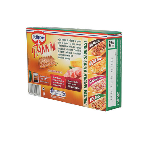 PANNINI de jam&oacute;n y queso DR. OETKER 250g image number