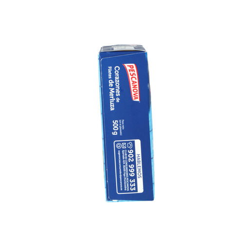 Merluza congelada corazones PESCANOVA 500g image number