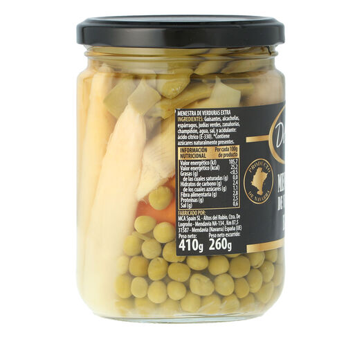 Menestra verduras Extra DELEITUM 410g image number