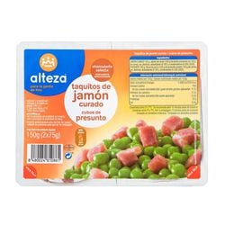 Jamon ALTEZA taquitos pack 2x75g