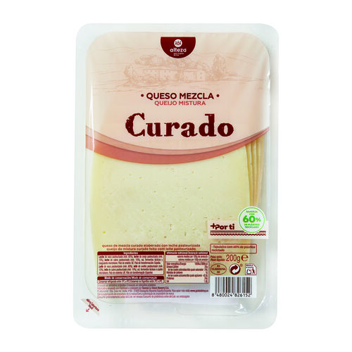 QUESO MEZCLA CURADO ALTEZA 200g  image number